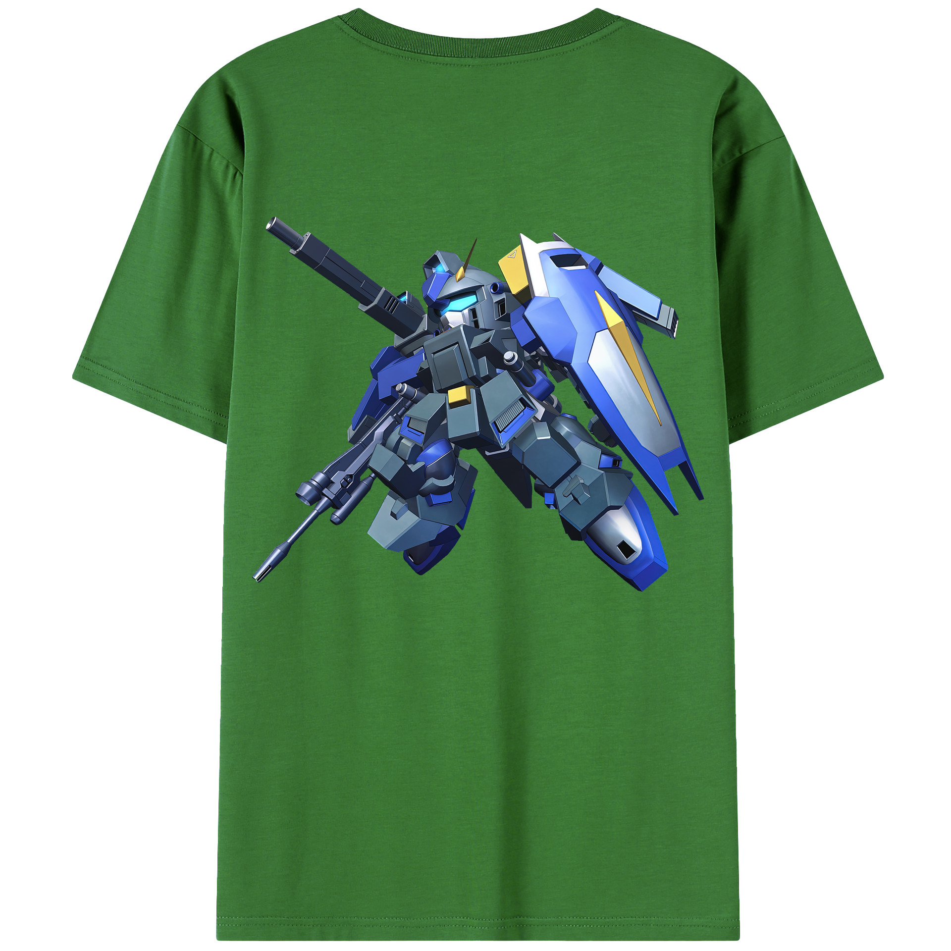 （画像用） 機動戦士ガンダム Mobile Suit Gundam レディース半袖Tシャツ(バックプリント)